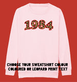 Load image into Gallery viewer, Adults CUSTOM YEAR Sweatshirt
