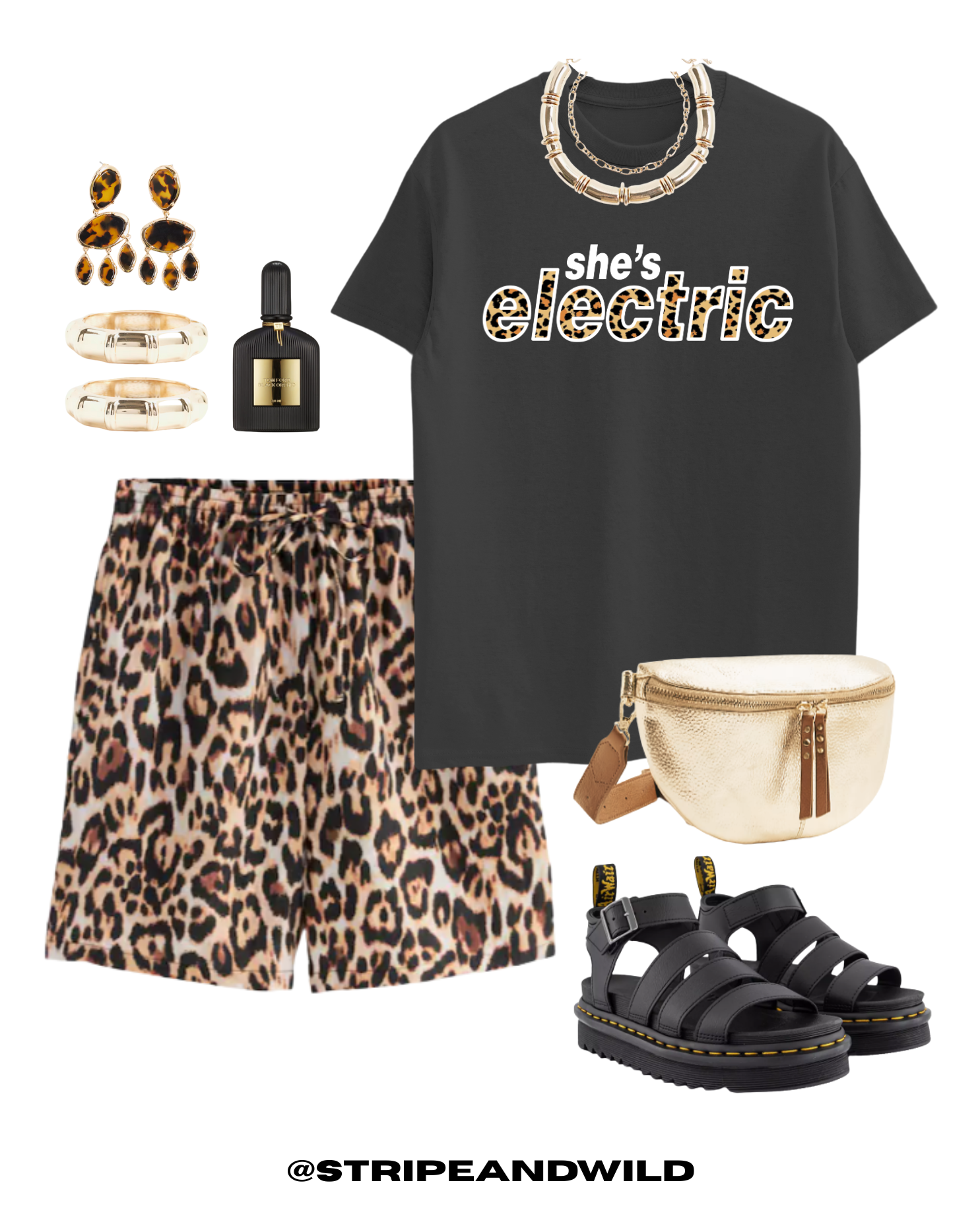 Styling: The She's Electric Leopard Tee