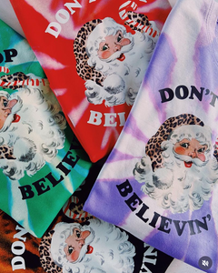 Adults READY MADE Don’t Stop Belivin’ Sweatshirt in LAVENDER