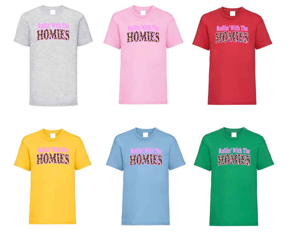 Kids ROLLIN’ WITH THE HOMIES T Shirt