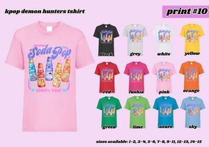 PRINT # 10 KPOP Demon Hunters TShirt