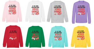 Adults V IS FOR VIDEO GAMS Sweatshirt