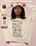Load image into Gallery viewer, Summer Spirit Sweatshirt – Adult Boxy Fit
