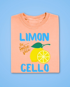 Adults LIMON CELLO TShirt (Blue Print)