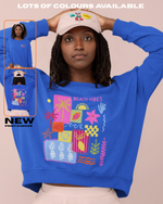 Load image into Gallery viewer, Beach Vibes Sweatshirt – Adult Boxy Fit
