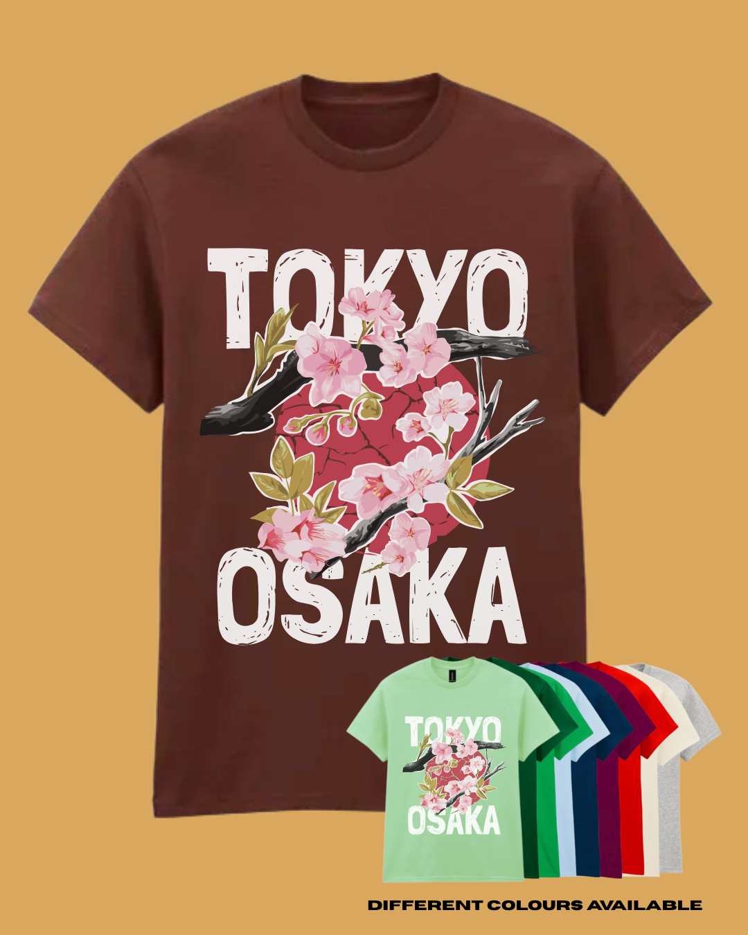 Adults  TOKYO OSAKA TShirt