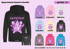 PRINT # 5 KPOP Demon Hunters Hoodie