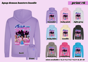 PRINT # 6 KPOP Demon Hunters Hoodie