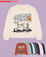 Load image into Gallery viewer, ADULTS Graveyard Smash Jumper - BOXY FIT
