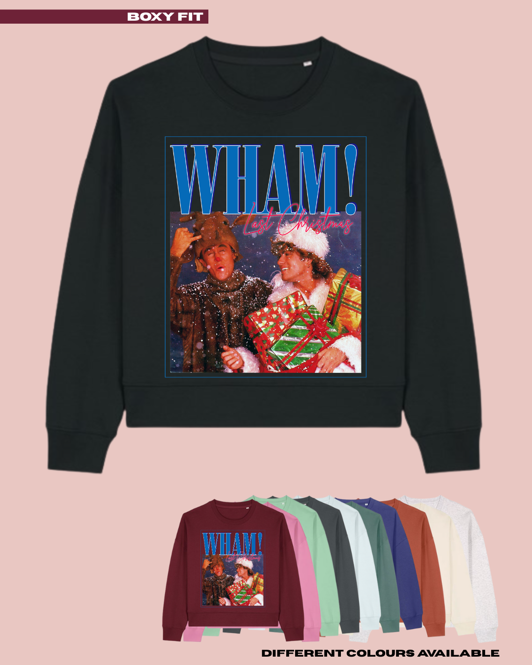 ADULTS Wham! Last Christmas Jumper - BOXY FIT