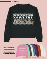Load image into Gallery viewer, ADULTS Filthy Animal Christmas Jumper - BOXY FIT

