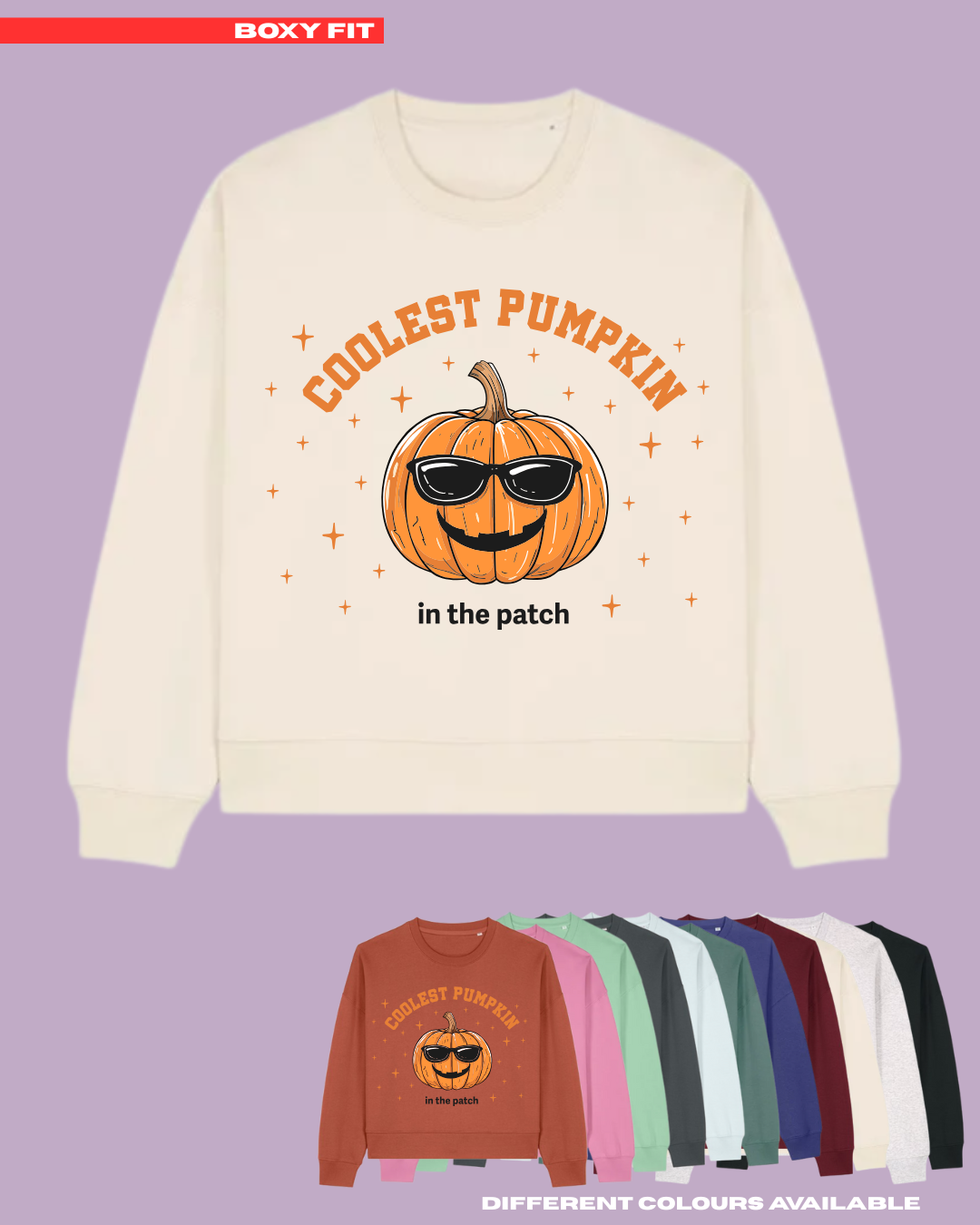 ADULTS Coolest Pumpkin In The Patch Jumper - BOXY FIT