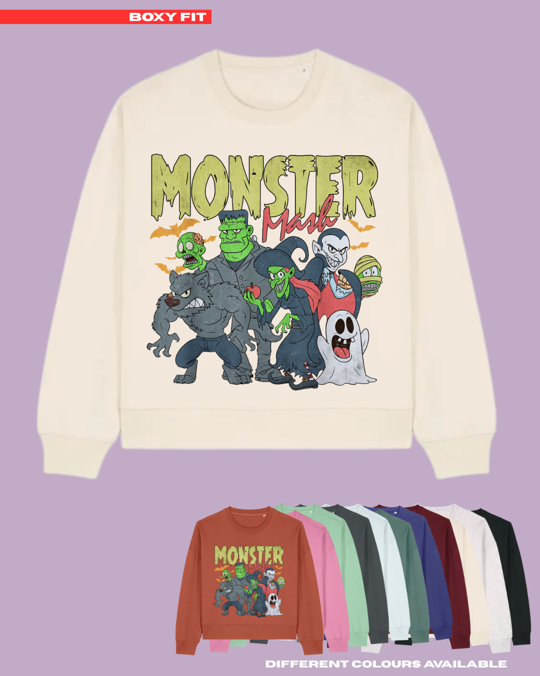 ADULTS Monster Mash Jumper - BOXY FIT