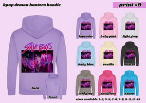 PRINT # 9 KPOP Demon Hunters Hoodie