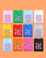Load image into Gallery viewer, Kids PEACHES SUMMER FRUITS T Shirt
