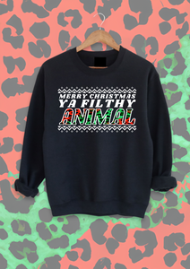 Kids BLACK FILTHY ANIMAL Sweatshirt