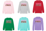 Load image into Gallery viewer, Kids YOUNG HEARTS RUN FREE Sweatshirt
