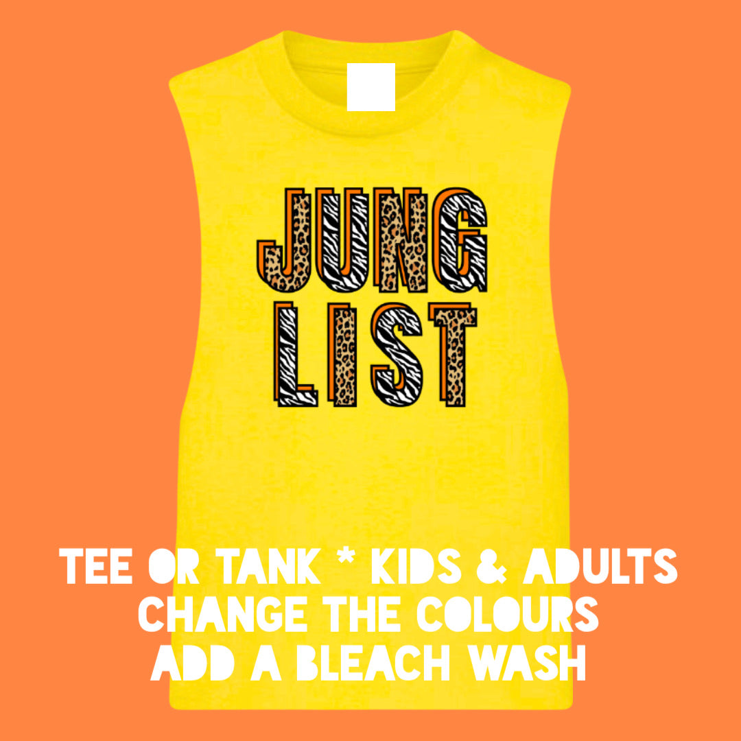 Kids JUNGLIST T-Shirt or Tank