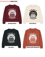 Load image into Gallery viewer, ADULTS Take Me To Lapland Scandi Santa Christmas Jumper  - BOXY FIT
