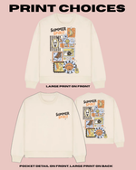Load image into Gallery viewer, Summer Spirit Sweatshirt – Adult Boxy Fit
