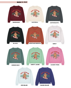 ADULTS Can't Catch Me Christmas Jumper - BOXY FIT