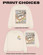 Load image into Gallery viewer, Love Summer Sweatshirt – Adult Boxy Fit
