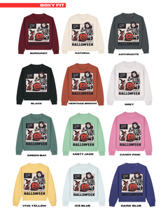 ADULTS Never Too Early For Halloween Jumper - BOXY FIT