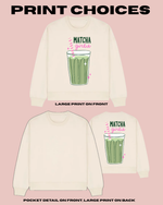 Load image into Gallery viewer, Matcha Girlie Sweatshirt – Adult Boxy Fit
