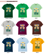 Load image into Gallery viewer, Adults LES FLEURS #2 Abstract Floral TShirt
