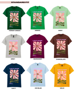 Load image into Gallery viewer, Adults LES FLEURS #4 Abstract Floral TShirt
