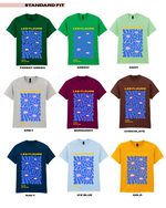 Load image into Gallery viewer, Adults LES FLEURS #5 Abstract Floral TShirt
