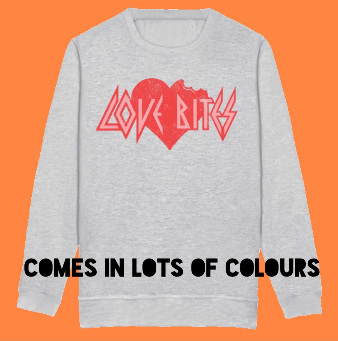 Adults LOVE BITES Sweatshirt