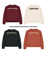 Load image into Gallery viewer, ADULTS Don&#39;t Stop Believin&#39; Christmas Jumper  - BOXY FIT
