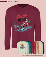 Load image into Gallery viewer, ADULTS Sleigh All Day Christmas Jumper - STANDARD FIT
