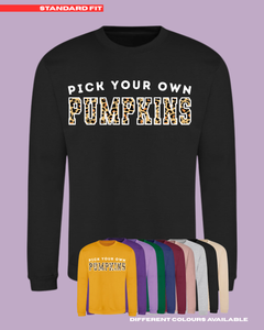 ADULTS Pick Your Own Pumpkins Jumper - STANDARD FIT