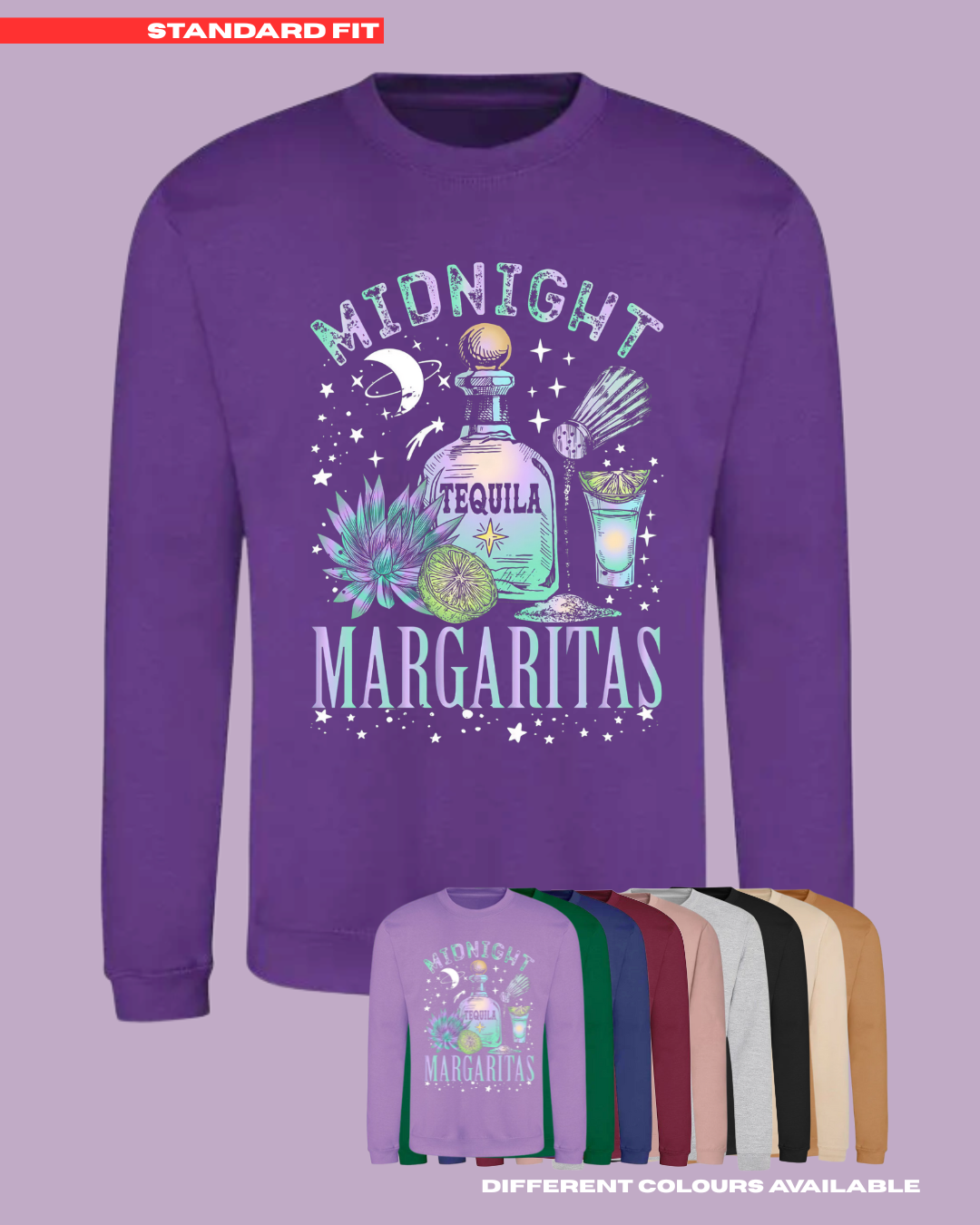 ADULTS Midnight Margaritas #2 Jumper - STANDARD FIT