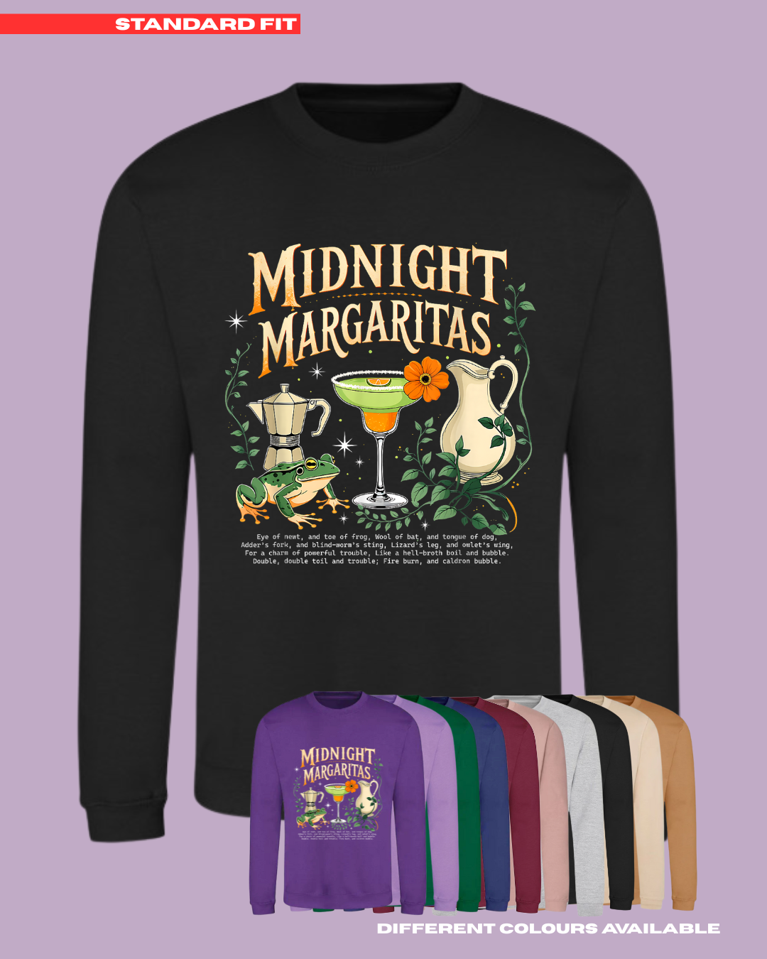 ADULTS Midnight Margaritas #1 Jumper - STANDARD FIT