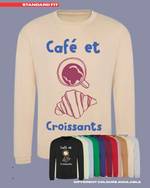 Load image into Gallery viewer, ADULTS Cafe Et Croissants Jumper - STANDARD FIT
