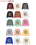 Load image into Gallery viewer, Beverley Hills Tiger Sweatshirt – Adult Boxy Fit
