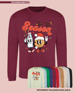 ADULTS Tis The Season Christmas Jumper - STANDARD FIT