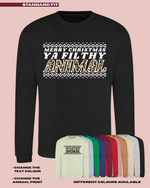 Load image into Gallery viewer, ADULTS Filthy Animal Christmas Jumper - STANDARD FIT
