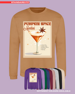 Load image into Gallery viewer, ADULTS Pumpkin Spice Martini Jumper - STANDARD FIT
