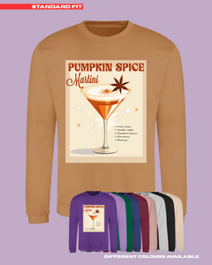 ADULTS Pumpkin Spice Martini Jumper - STANDARD FIT