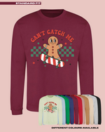 Load image into Gallery viewer, ADULTS Can&#39;t Catch Me Christmas Jumper - STANDARD FIT
