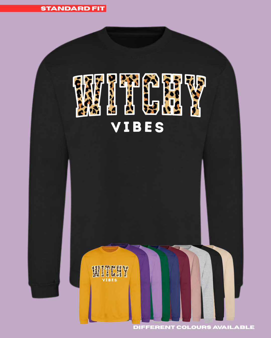 ADULTS Witchy Vibes Jumper - STANDARD FIT