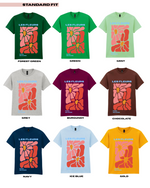 Load image into Gallery viewer, Adults LES FLEURS #7 Abstract Floral TShirt
