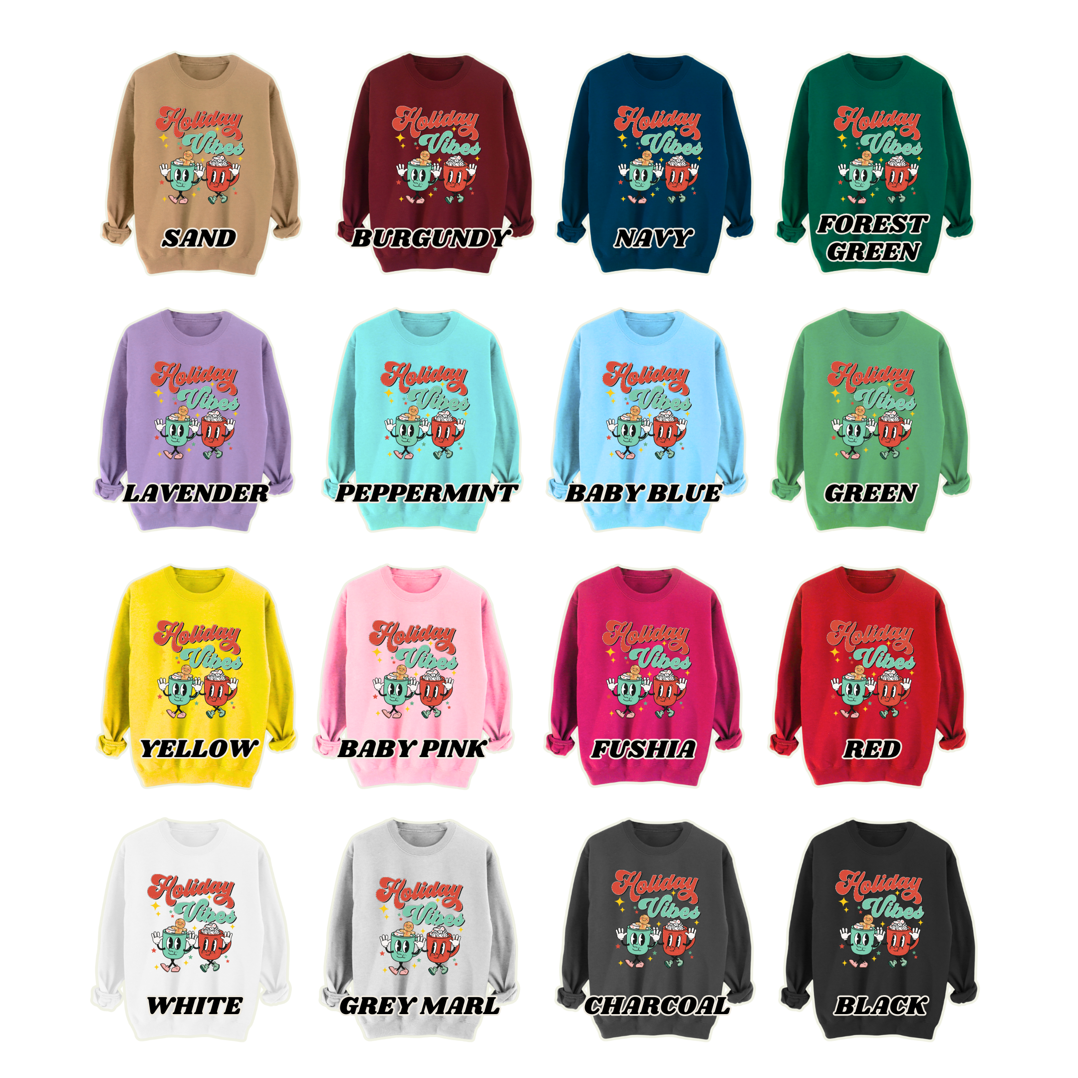 Kids HOLIDAY VIBES Sweatshirt