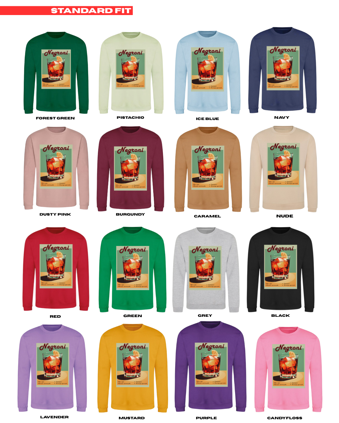 ADULTS Negroni Jumper - STANDARD FIT