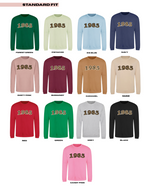 Load image into Gallery viewer, ADULTS Custom Birth Year Jumper - STANDARD FIT
