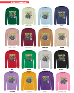 ADULTS Monster Mash Jumper - STANDARD FIT
